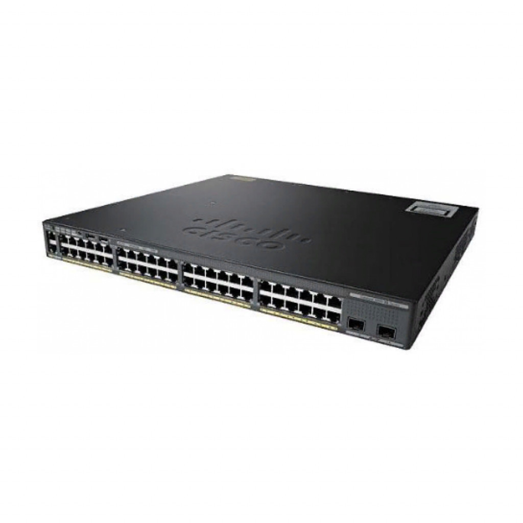 سوئیچ شبکه 48 پورت + 2 پورت SFP سیسکو مدل WS-C2960X-48FPD-L